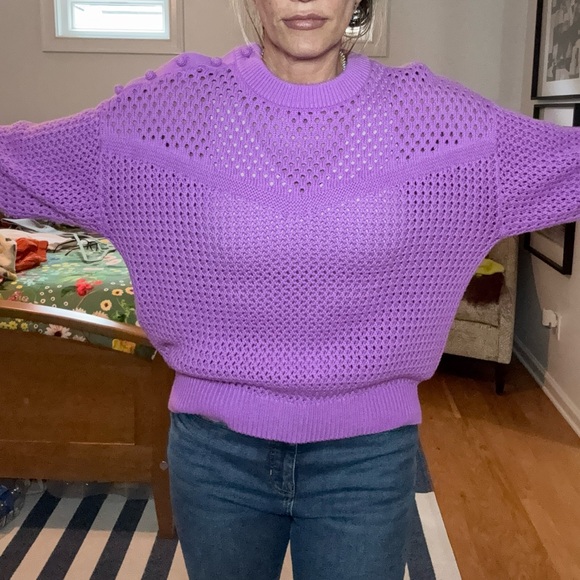 J. Crew Lavender Women's Sweater - Picture 3 of 9